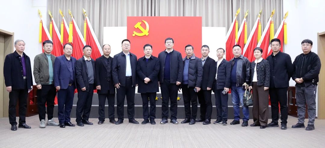 【欢迎】温县县委常委、统战部部长张辉一行莅临新蒲建设集团调研指导